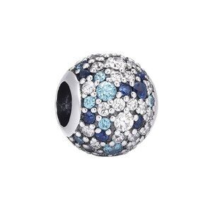 Sparkling Pave Ball Charm